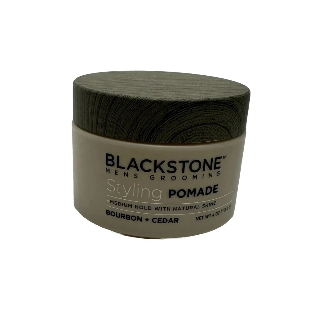 BLACKSTONE Men's Grooming Bourbon + Cedar Styling Pomade - 4 Oz